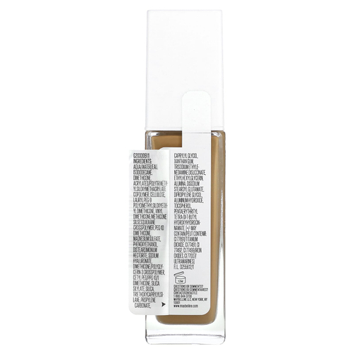 Maybelline, Super Stay, тональный крем для активного образа жизни, оттенок 330 ирис, 30 мл (1 жидк. унция)