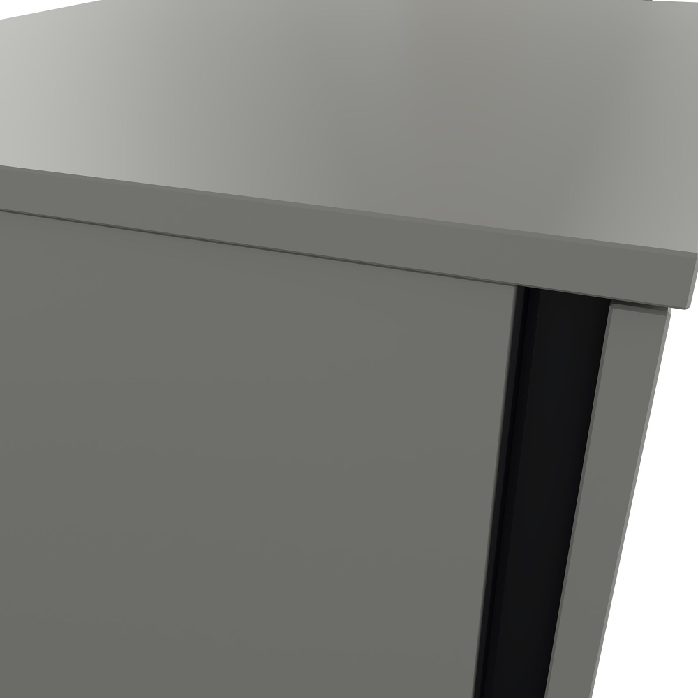 Туалетный столик Сиэтл, 2 ящика, серый