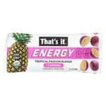 That's It, Energy, органические мини-батончики, смеси тропических батончиков, 6 мини-батончиков, 20 г (0,7 унции)