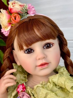 Кукла Реборн виниловая 55см в пакете (FA-565)
