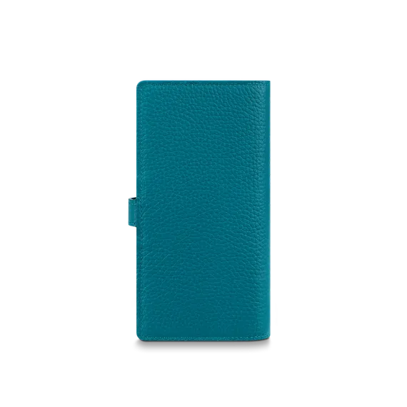 Кошелек Louis Vuitton Lv Vertical бирюзовый