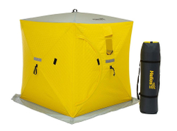 Палатка зимняя Helios куб 1,5х1,5 утепленная для зимней рыбалки HS-ISCI-150YG 171979