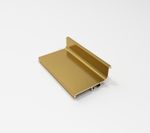 Профиль горизонтальный L-образный L=4050 Золото