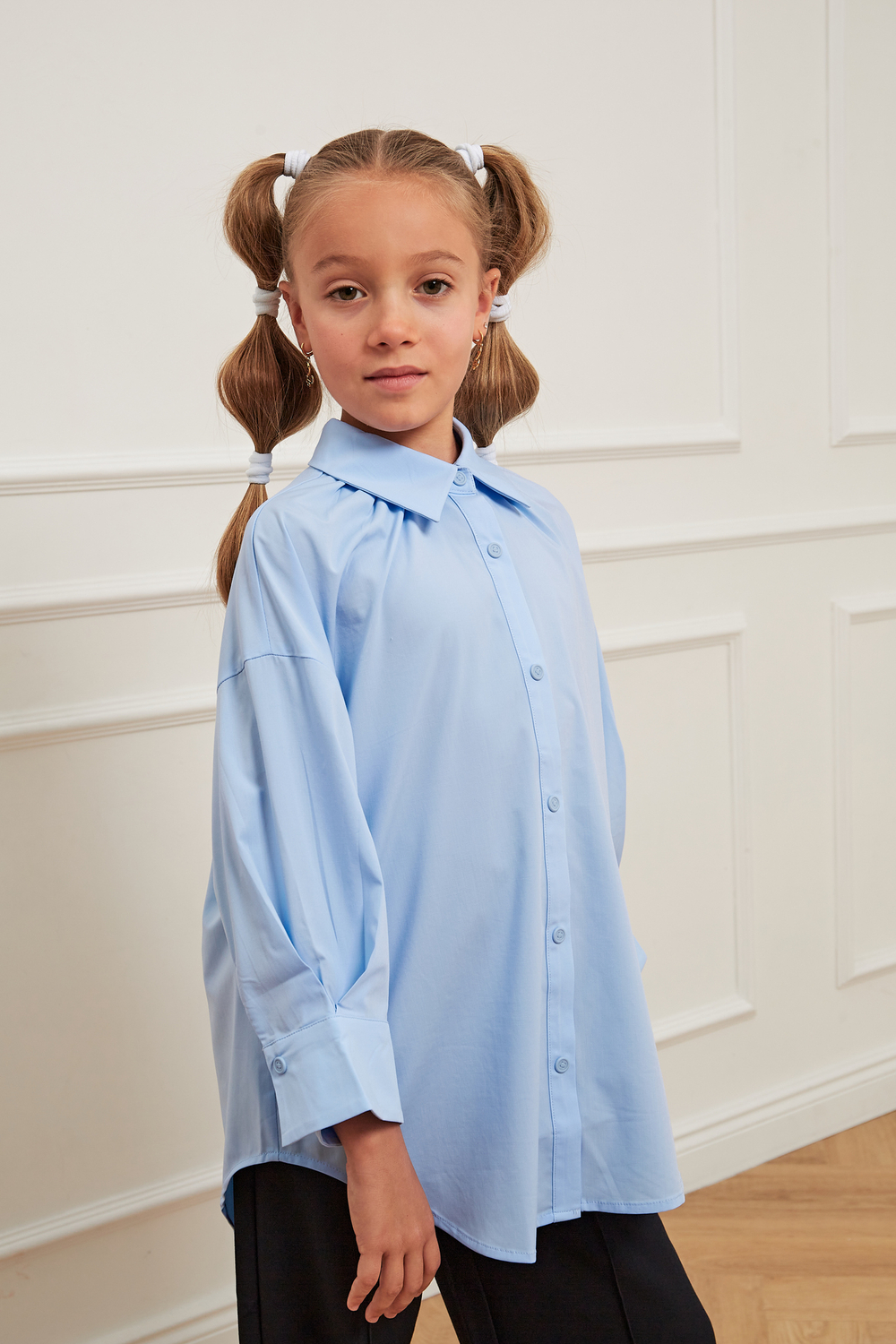 Блуза дл/р швейн. д/д DELORAS 63837C