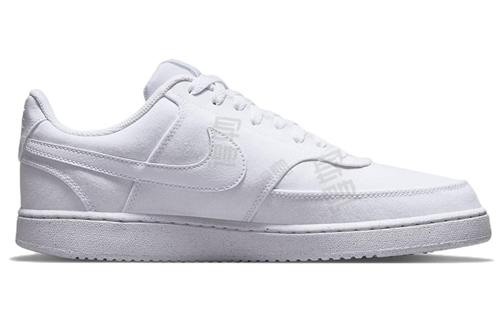 Мужские кроссовки Nike Court Vision Low Canvas Next Nature 'Triple White' DJ6260-100