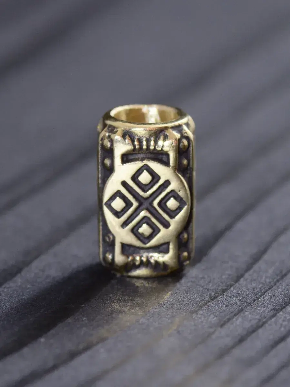 Бусины «Славянские» квадратные из латуни В АССОРТИМЕНТЕ