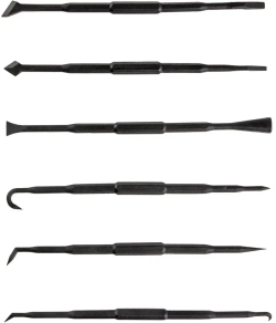 Набор приспособлений для демонтажа колец, сальников, 6 предметов