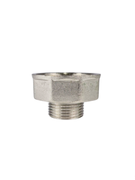 Переходник, латунь, внутренняя/наружная резьба 1 1/4"х3/4", никель, RTP