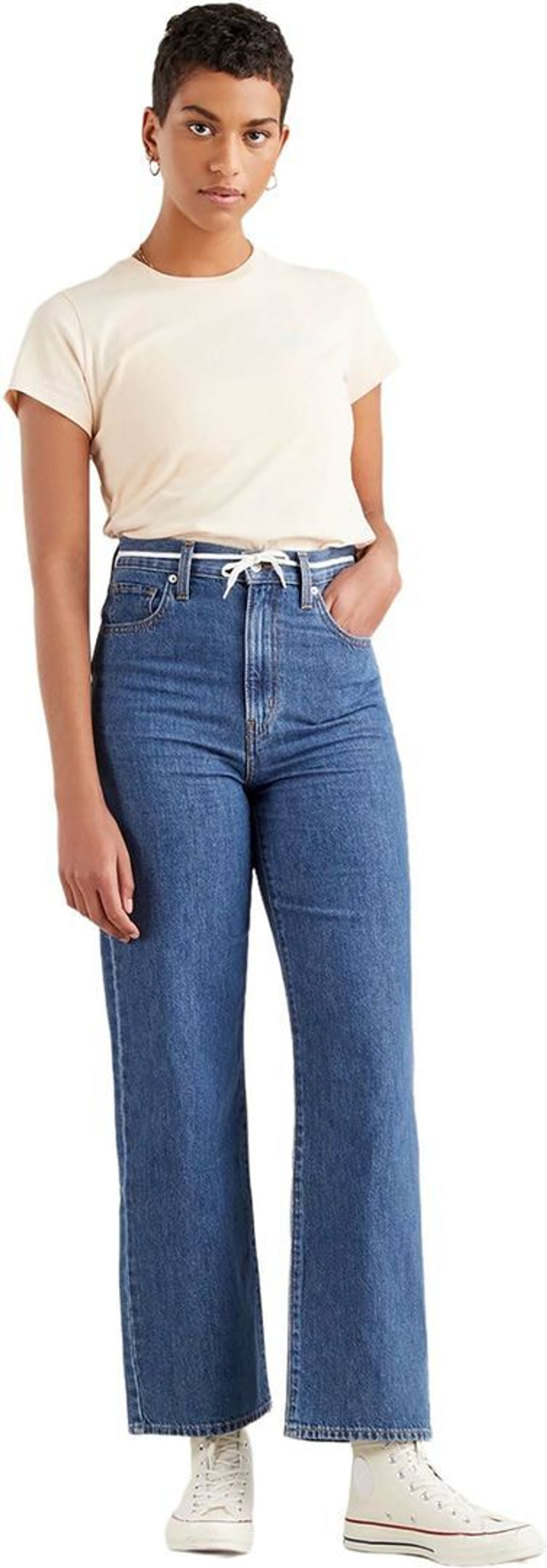 Футболка Levis Levi's Original THE PERFECT TEE REFLECTIVE POSTER LOGO rose