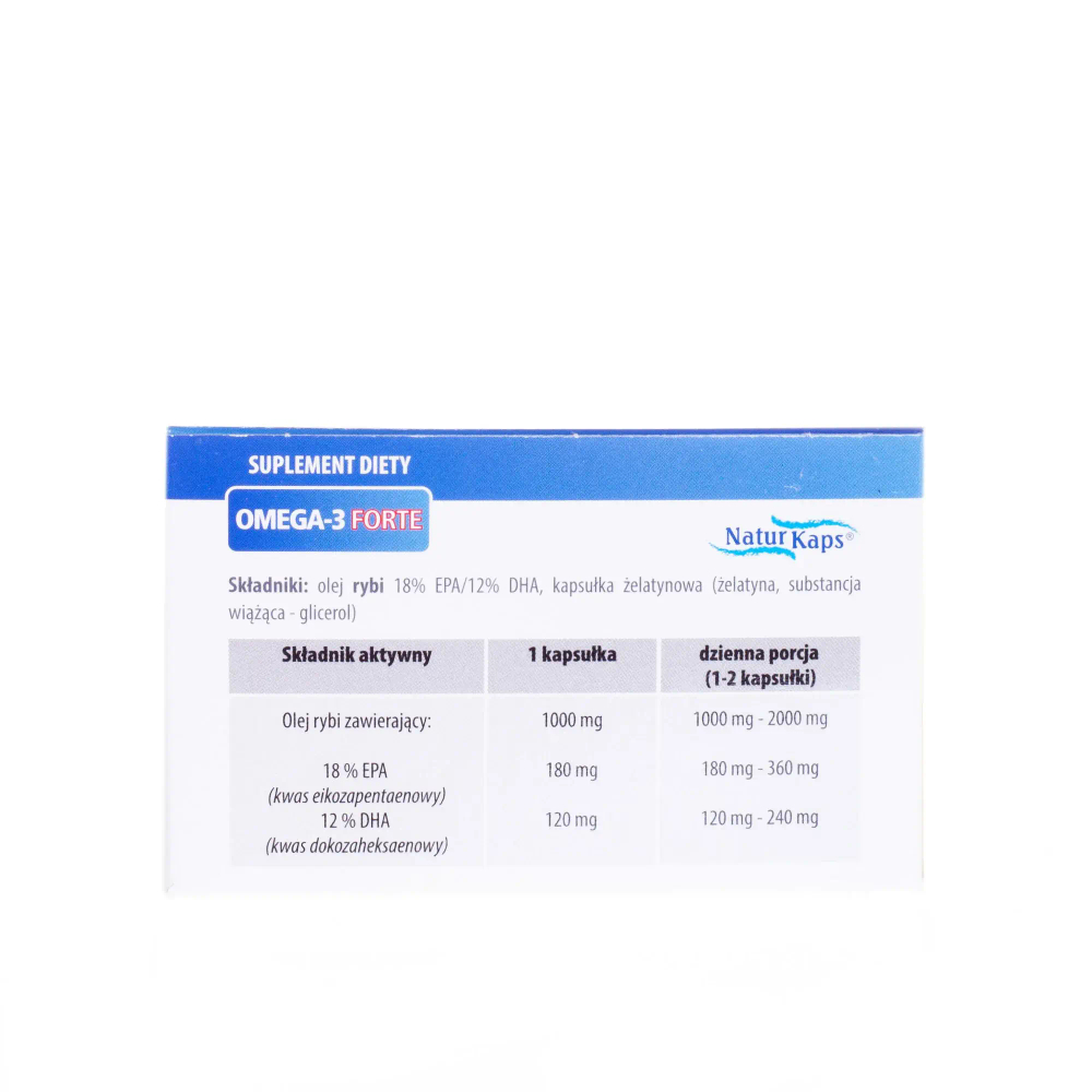 NaturKaps Омега-3 Форте Сердце - 60 капсул