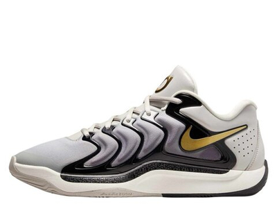 Баскетбольные кроссовки Nike KD17 Light Iron Ore/Metallic Gold-Black shoes