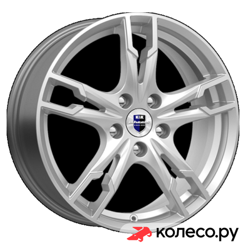 Солар-оригинал (КС875) 7x17/4*100 D60.1 ET43 Дарк платинум