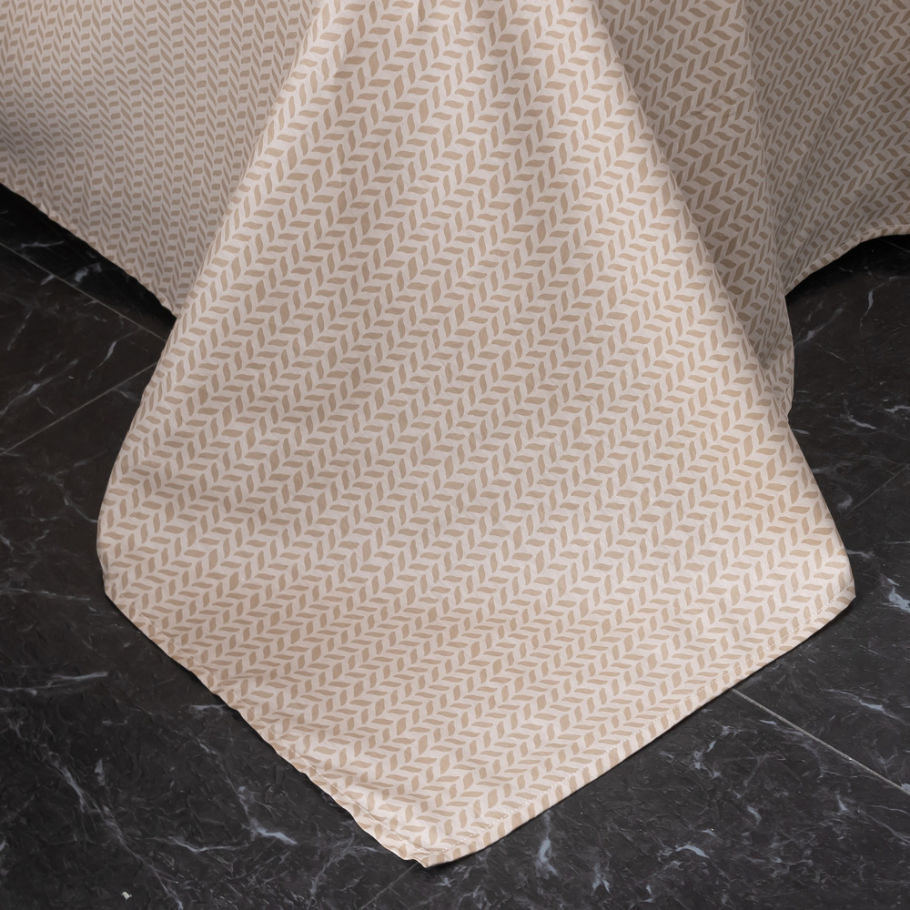 Комплект постельного белья Делюкс Сатин 100% хлопок на резинке LR503