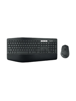920-008232 Logitech Клавиатура + мышь MK850 Perfomance Black USB оригинальная заводская гравировка RU/LAT
