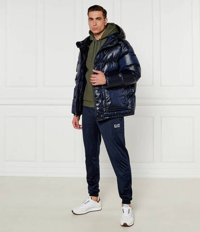 Пуховая куртка EA7 - темно-синий(6DPB31 PN2MZ)