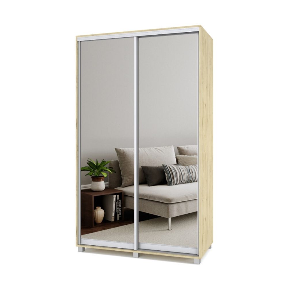 Шкаф-купе двухстворчатый "Роланд" Р403, ЛДСП, MODERN