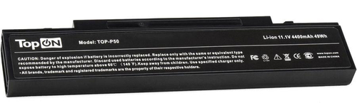 Аккумулятор TopON для ноутбука Samsung P50,P60,M60,P210,P560,Q320,R460 Series. 11.1V 5200mAh