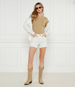 Футболка EMBRO Guess Jeans - коричневый(W5GP62 KA0H1)