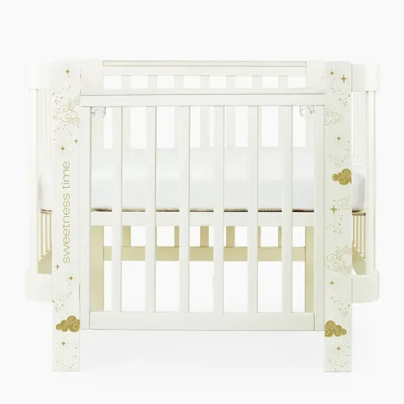 Кроватка-трансформер Happy Baby Mommy Love Молочная