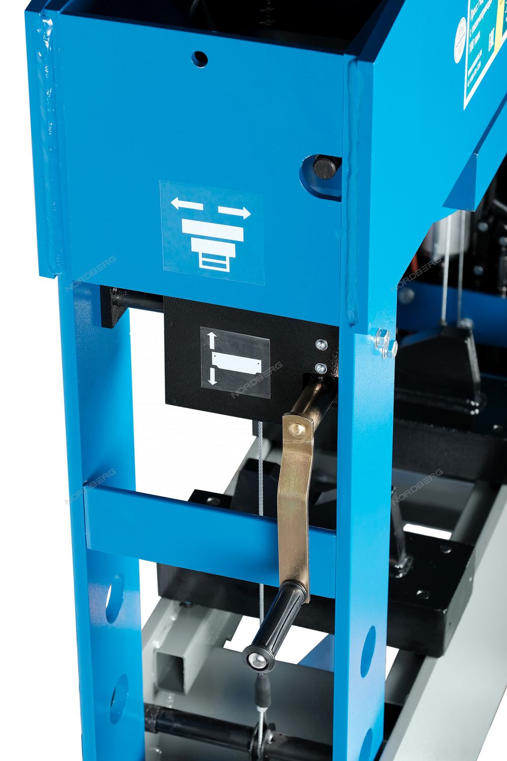 NORDBERG (N36100A) Гидравлический пресс, 100 т, пневмопривод