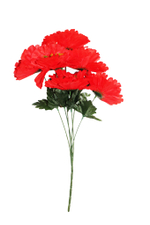 Букет георгинов с травкой Высокий