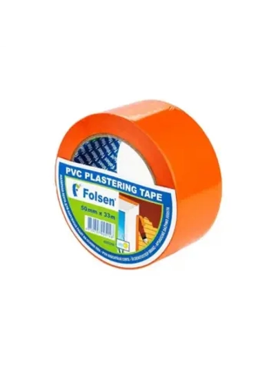 Лента малярная для наружных работ оранжевая 50мм х33м