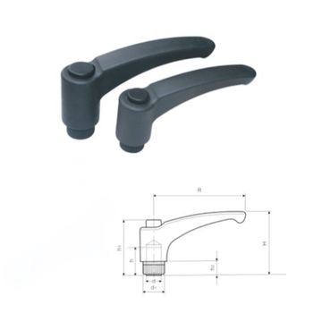 Рычаг WOODWORK  с внутренней резьбой M12 r=95, 10 шт. 999.12.95