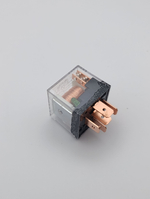 Реле 1+1 автомобильное 12V 100А с индикатором, комплект 4-х + 5-ти контактных реле , с кронштейном, прозрачное