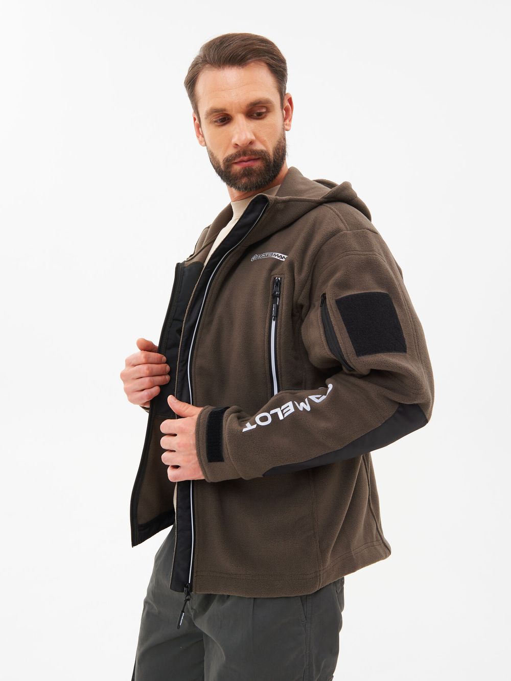 Куртка демисезонная Камелот ткань Polarfleece цвет Хаки