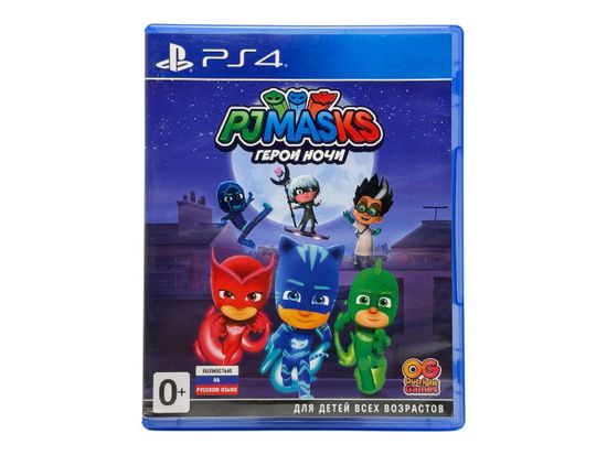 PS4 Герои в масках: Герои Ночи / PJ Masks: Heroes of the Night (Б/У, Полностью на русском языке, CUSA-26629)