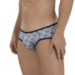 Мужские трусы джоки желтые с темно-синим принтом Clever SUBLIME JOCKSTRAP 114403