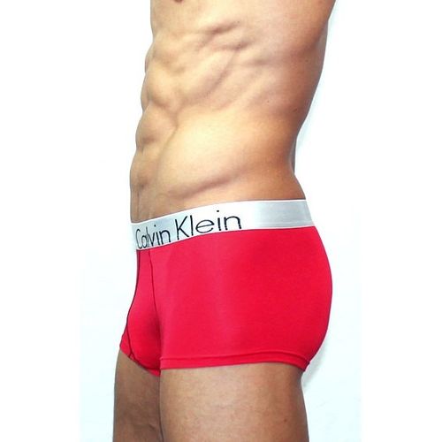 Мужские трусы боксеры красные Calvin Klein Bold Modal