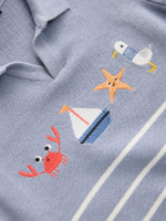 Поло для мальчика Next AL5-127, Серый