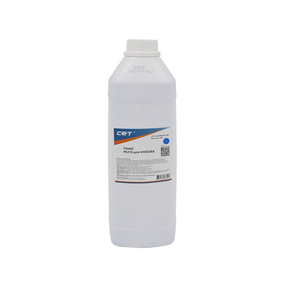 Тонер PK216 для KYOCERA TASKalfa 2552/2553/3252/3253/4053 (Japan) Cyan, 500г/бут, OSP0216C-500