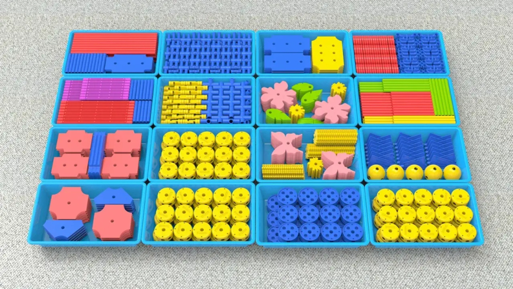 THINKERTOY набор для группы 4-5 лет (средний уровень)