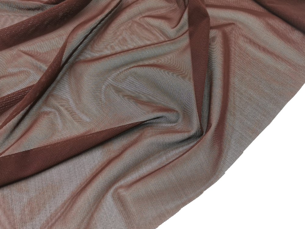 Эластичная сетка, коричнево-кофейная,(Арт: ES-980)