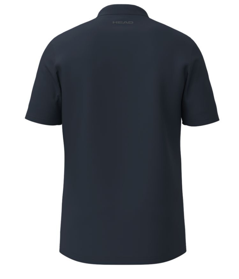 Мужское теннисное поло Head Club 25 Tech - небесный