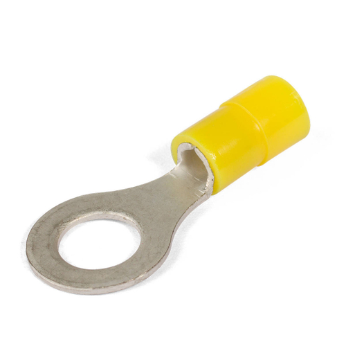 Наконечник кабельный кольцевой изолированный НКИ(н) 6.0-8 серия ПРОФИ КВТ (100 шт.)