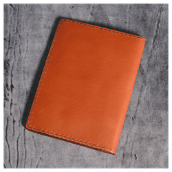 Кожаная обложка на паспорт «Шаманка»