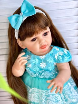 Кукла Реборн виниловая 55см (XZ-009)