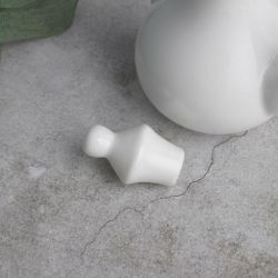 Соусник 100 мл бутылочка для соевого соуса белый фарфор P.L. Proff Cuisine [6]