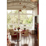 Кресло пластиковое Scab Design Ola, лен