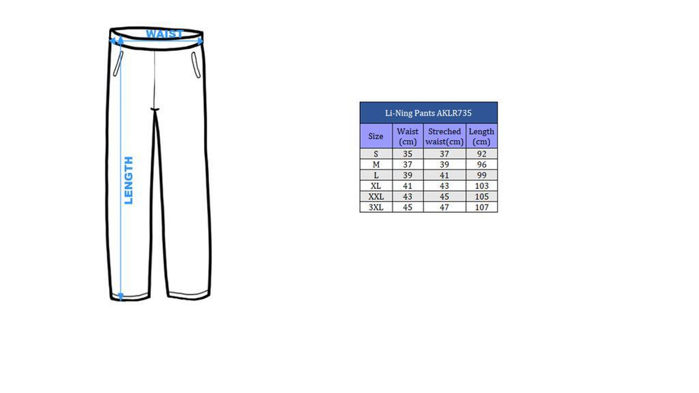 Li-Ning Pants AKLR735-2C black