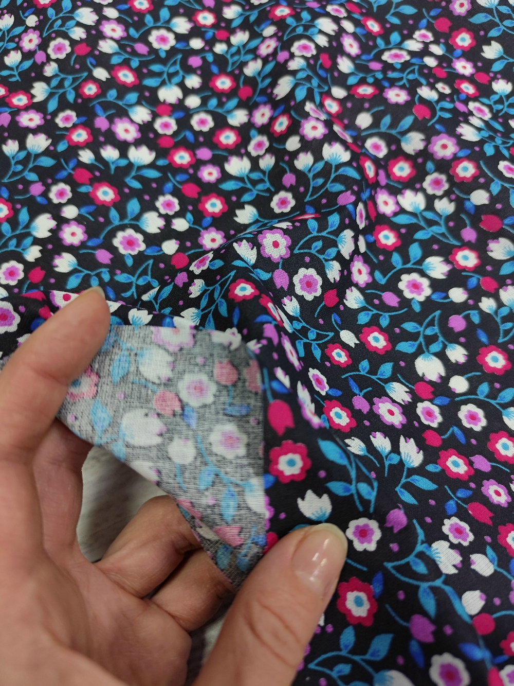 Середа(ситец)/ 21124-5 Ночная фиалка