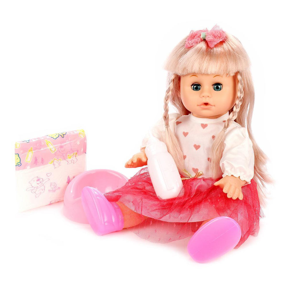 Кукла функц. 34см. "Моя малышка" звук, пьет, писает, с аксесс. коробка 200305414