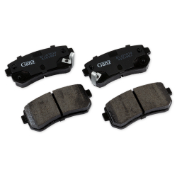 Колодки GANZ задние KIA Rio06 / KIA Ceed / HYUNDAI i20 / i30 / ix35 Арт.:GIJ07012