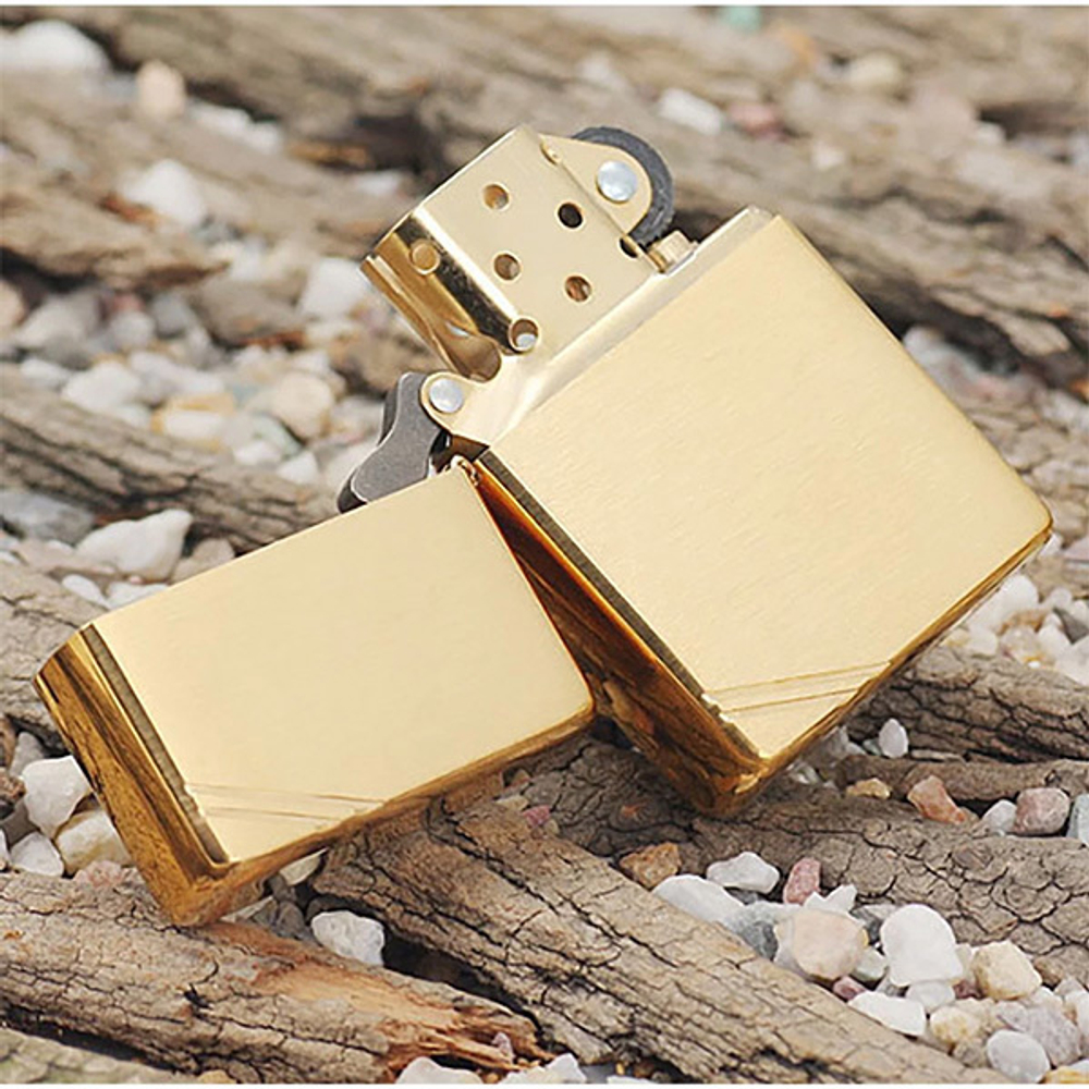 Зажигалка Zippo 1937 Vintage с покрытием Brushed Brass