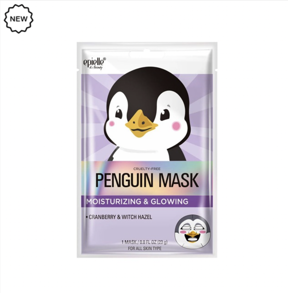 Тканевая маска Epielle Pinguin Mask Moisturizing&Glowing осветляющая 23 мл