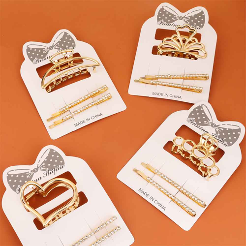 Набор заколок из 3х шт