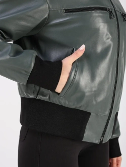 Кожаная куртка демисезонная